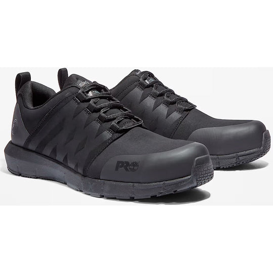 Timberland Pro Men's Radius Composite Toe Sneaker Work Shoe- Black- TB1A28PT001 - Overlook Boots