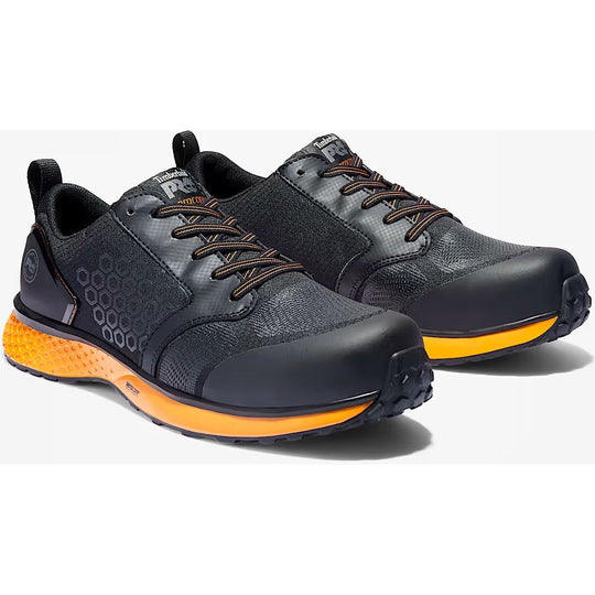 Timberland Pro Men's Reaxion Composite Toe Sneaker Work Shoe- Black- TB1A2123001 - Overlook Boots