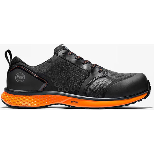 Timberland Pro Men's Reaxion Composite Toe Sneaker Work Shoe- Black- TB1A2123001 7 / Medium / Black - Overlook Boots
