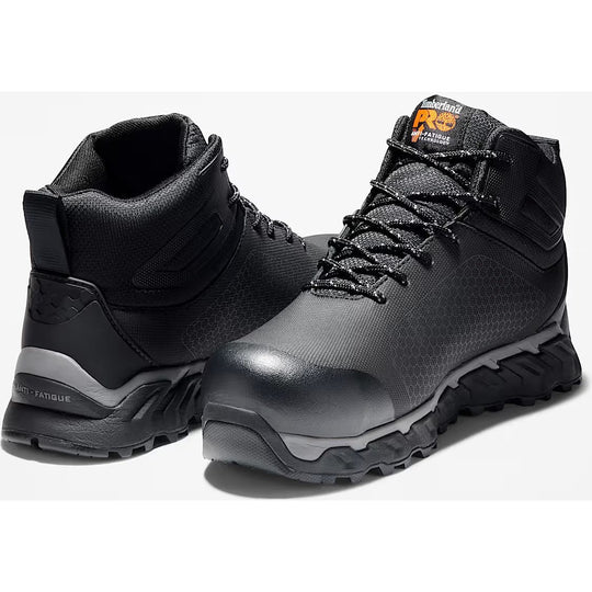 Timberland PRO Men's Ridgework Composite Toe Waterproof Work Boot - Black - TB1A1KBW001 - Overlook Boots