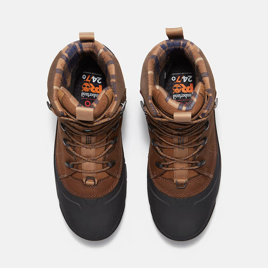 Timberland PRO® Men’s Siberian CSA 8” Composite Toe Insulated Work Boot – Brown (TB0A63PUEM4) - Overlook Boots