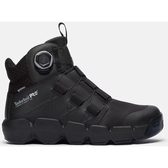 Timberland Pro Men's BOA® Morphix 6" Comp Toe WP Work Boot TB0A438GENR 7 / Medium / Black - Overlook Boots