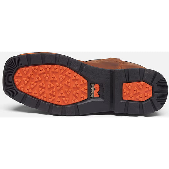 Timberland PRO Men's BOA True Grit Composite Toe Waterproof Pull-On Work Boot - Brown - TB0A66JQEM4 - Overlook Boots
