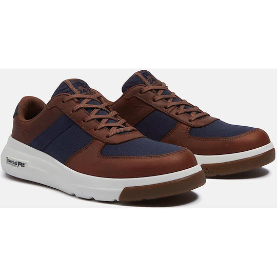 Timberland PRO Men's Bridgeport Composite Toe Puncture Resistant Athletic Work Shoe - Brown - TB0A43EGEDU - Overlook Boots