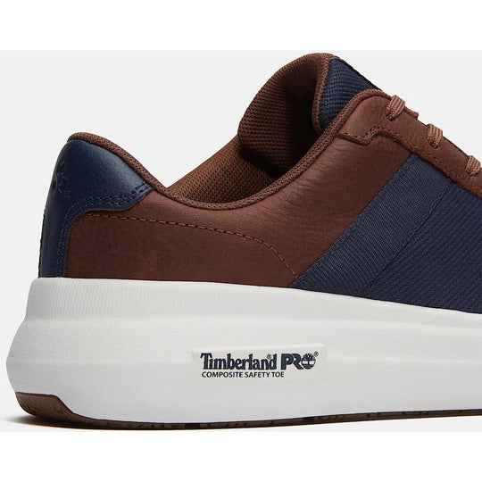 Timberland PRO Men's Bridgeport Composite Toe Puncture Resistant Athletic Work Shoe - Brown - TB0A43EGEDU - Overlook Boots