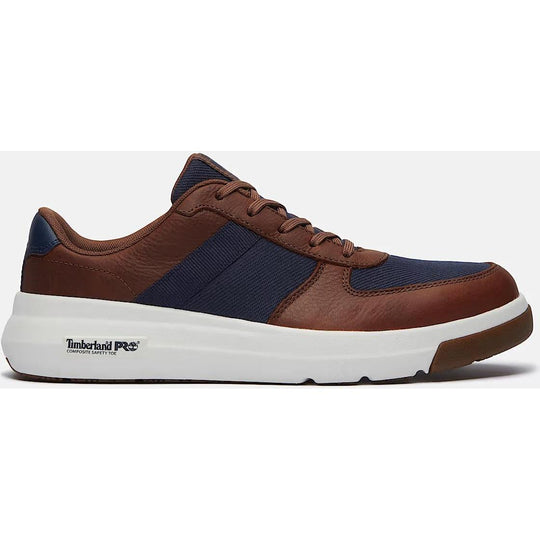 Timberland PRO Men's Bridgeport Composite Toe Puncture Resistant Athletic Work Shoe - Brown - TB0A43EGEDU 7 / Medium / Brown - Overlook Boots