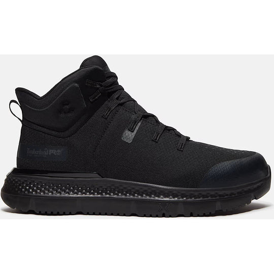 Timberland PRO Men's Intercept Mid CSA Steel Toe Puncture Resistant Sneaker Work Shoe - Black - TB0A67SFEL0 7 / Medium / Black - Overlook Boots