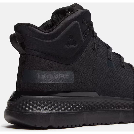 Timberland PRO Men's Intercept Mid CSA Steel Toe Puncture Resistant Sneaker Work Shoe - Black - TB0A67SFEL0 - Overlook Boots
