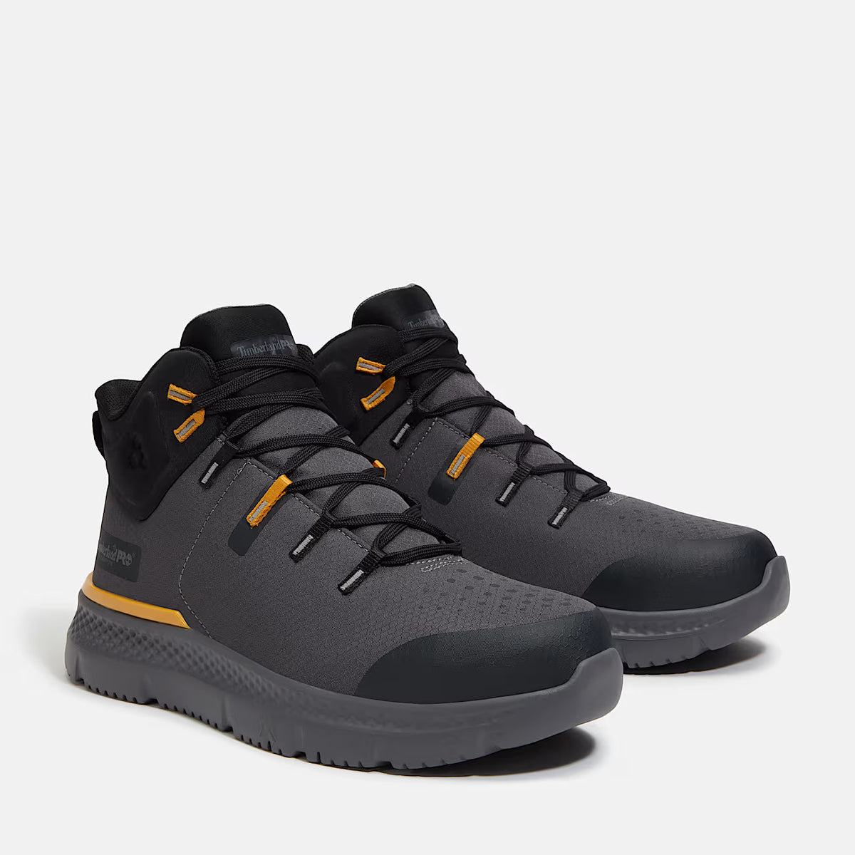 Timberland PRO Men's Intercept Mid Steel Toe Work Sneaker - Dark Grey - TB0A67R7EOS - Overlook Boots