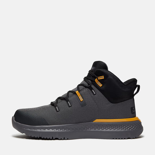 Timberland PRO Men's Intercept Mid Steel Toe Work Sneaker - Dark Grey - TB0A67R7EOS - Overlook Boots