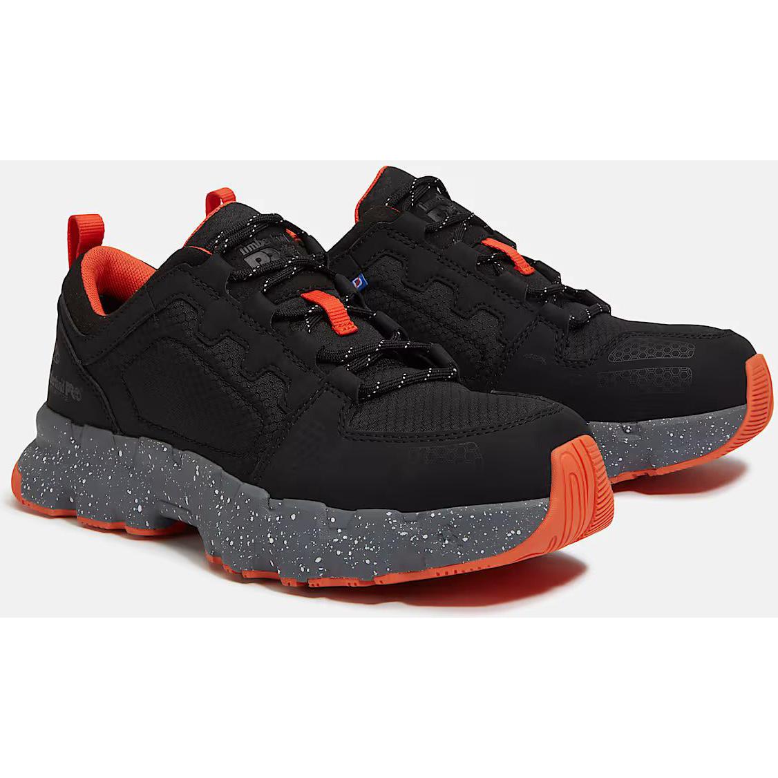 Timberland Pro Men's Powertrain Composite Toe Sneaker Work Shoe - Black- TB0A67NQEEM - Overlook Boots