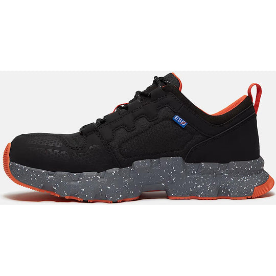 Timberland Pro Men's Powertrain Composite Toe Sneaker Work Shoe - Black- TB0A67NQEEM - Overlook Boots