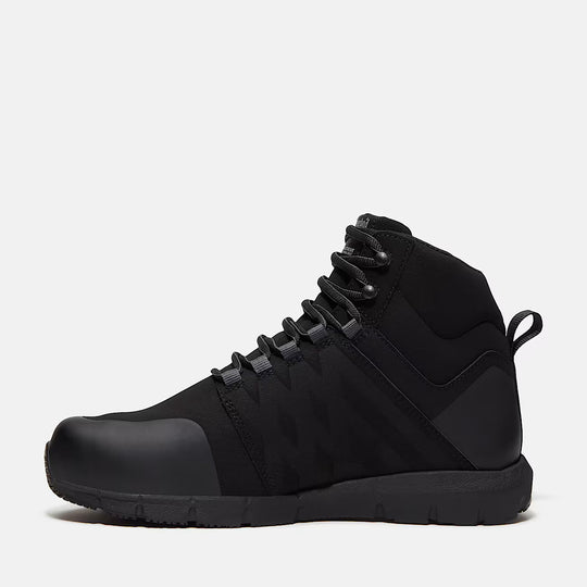 Timberland PRO Men's Radius Mid Composite Toe Met Guard Work Shoe - Black - TB0A636KEEM - Overlook Boots
