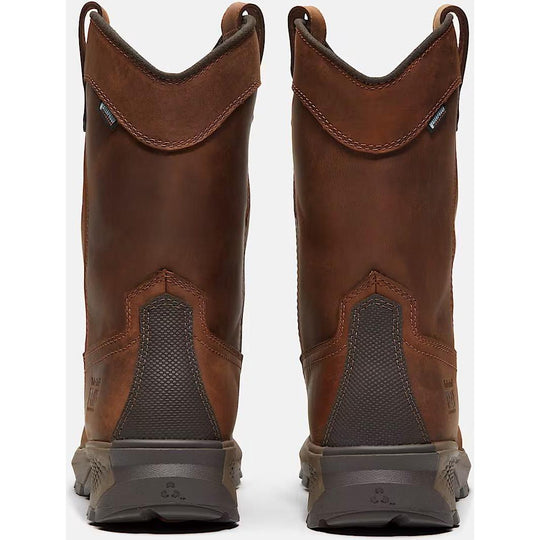 Timberland PRO Men's Titan EV Composite Toe Waterproof Pull-On Work Boot - Brown - TB0A44DGEM4 - Overlook Boots