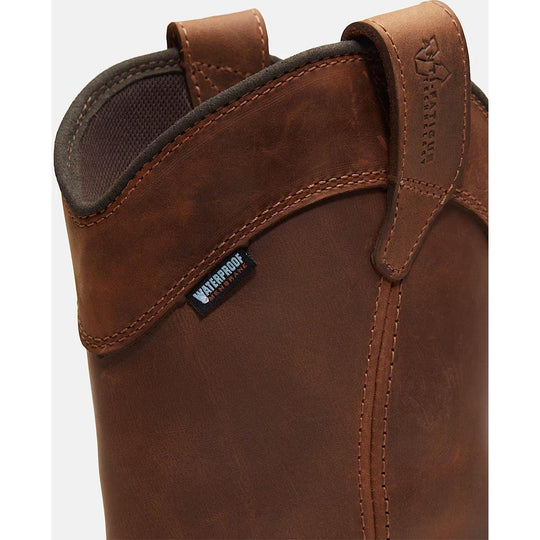 Timberland PRO Men's Titan EV Composite Toe Waterproof Pull-On Work Boot - Brown - TB0A44DGEM4 - Overlook Boots