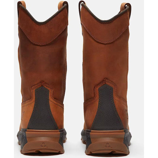 Timberland Pro Men's Titan EV Composite Toe Pull-On Work Boot - Brown - TB0A435GEM4 - Overlook Boots