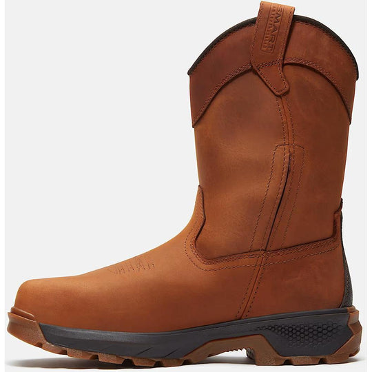 Timberland Pro Men's Titan EV Composite Toe Pull-On Work Boot - Brown - TB0A435GEM4 - Overlook Boots