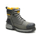 Cat Men's Excavator PowerSpring 6" WP Comp Toe Work Boot - Grey - P51102 - Overlook Boots