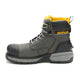 Cat Men's Excavator PowerSpring 6" WP Comp Toe Work Boot - Grey - P51102 - Overlook Boots