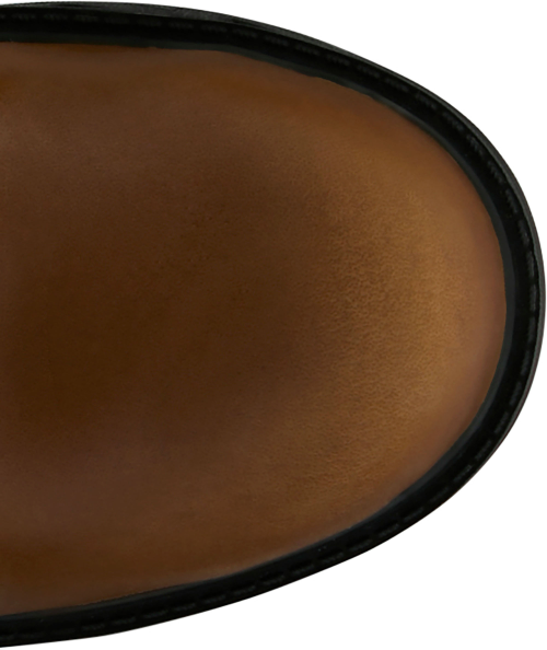 Justin Men's Gritland 6" Steel Toe Waterproof Work Boot - Brown - PD645 - Overlook Boots