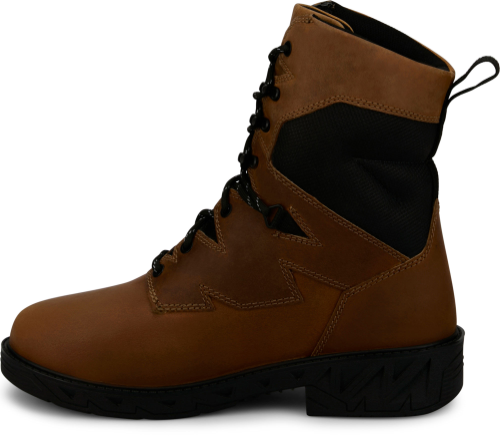 Justin Men's Underdog 11" Soft Toe Waterproof Work Boot - Brown - PD668 - Overlook Boots