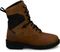 Justin Men's Underdog 11" Soft Toe Waterproof Work Boot - Brown - PD668 7 / Medium / Brown - Overlook Boots