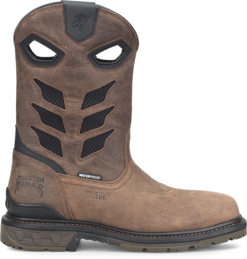 Phantom Rider Men's Faulk 11" Composite Toe Western Work Boot - Brown - PH5055 7.5 / Medium / Brown - Overlook Boots