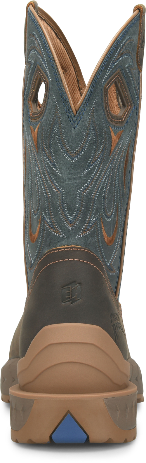 Phantom Rider Men's Emperor 11" Square Toe Western Work Boot - Brown - PH6007 - Overlook Boots