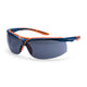 Portwest Mega Safety Glasses - Smoke - 12 Pack - PS13 One Size / Black - Overlook Boots