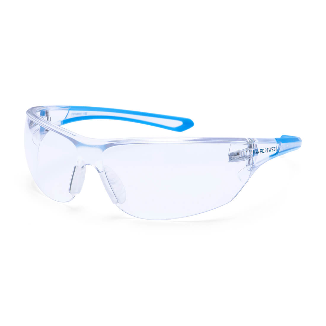 Portwest Essential Safety Glasses - Clear - 12 Pack - PS19 One Size / Clear - Overlook Boots