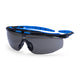 Portwest Peak Safety Glasses - Smoke - 12 Pack - PS23 One Size / Black - Overlook Boots