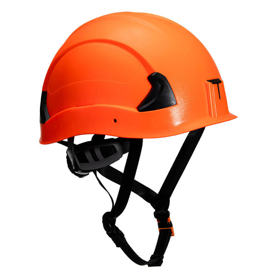 Portwest Expertbase Casco de Seguridad con Ajuste de Matraca - Naranja - PS71