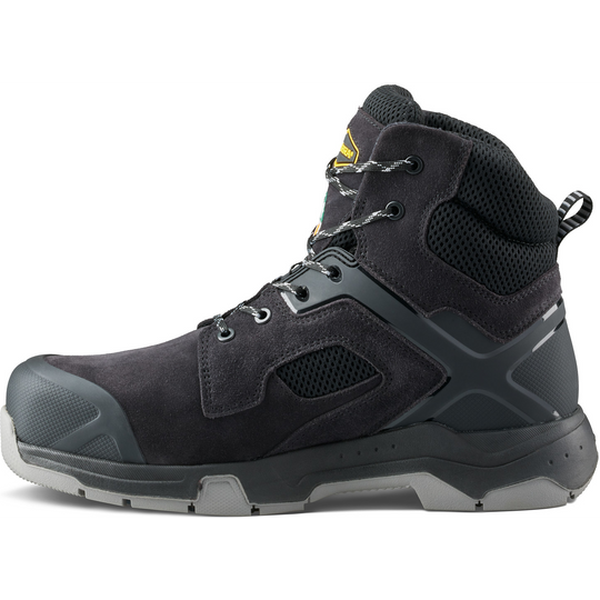 Terra Men's Cobalt 6" Composite Toe Waterproof Safety Work Boot - Black - 1279BK - Overlook Boots