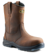 Terra Men's Murphy Composite Toe Waterproof Safety Wellington Work Boot - Brown - 1283DB 3 / Wide / Brown - Overlook Boots