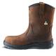 Terra Men's Murphy Composite Toe Waterproof Safety Wellington Work Boot - Brown - 1283DB - Overlook Boots