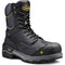 Terra Men's Gantry 8" Nano Composite Toe Waterproof Safety Work Boot - Black - 4NRQBK 7 / Medium / Black - Overlook Boots