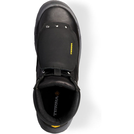 Terra Men's Sentry 2020 6" Composite Toe Waterproof Safety Work Boot -Black- 4NRXBK - Overlook Boots