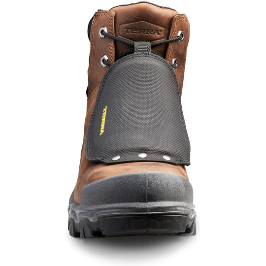 Terra Men's Sentry 2020 6" Composite Toe Waterproof Safety Work Boot -Brown- 4NRXBN - Overlook Boots