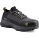 Terra Men's Eclipse Composite Toe Slip Resistant Athletic Safety Work Shoe - Black/Yellow - 4T8NBY 7 / Wide / Black - Overlook Boots