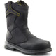 Terra Men's Patton Alloy Toe Waterproof Pull-On Safety Work Boot -Black- 4TCBBK 3 / Medium / Black - Overlook Boots