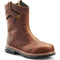 Terra Men's Patton Alloy Toe Waterproof Pull-On Safety Work Boot -Brown- 4TCBBN 3 / Medium / Brown - Overlook Boots