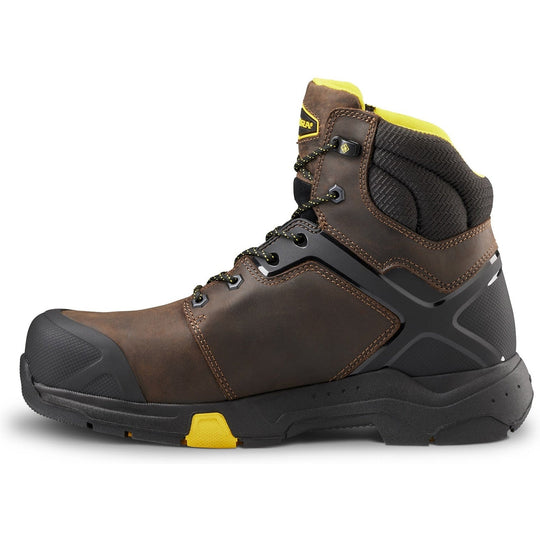Terra Men's Carbine 6" Composite Toe Waterproof Safety Work Boot -Brown- 8395BN - Overlook Boots