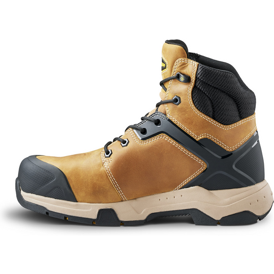 Terra Men's Carbine 6" Composite Toe Waterproof Safety Work Boot -Wheat- 8395WT - Overlook Boots