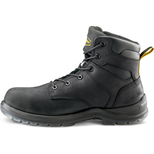 Terra Men's Byrne 6" Composite Toe Waterproof Safety Work Boot- Black- 839BBK - Overlook Boots