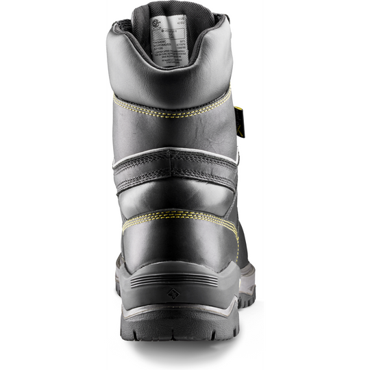 Terra Men's Gantry 8" Composite Toe Waterproof Met Guard Safety Work Boot- Black- 839CBK - Overlook Boots