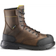 Terra Men's Patton 8" Alloy Toe Waterproof Met Guard Work Boot- Brown- 839KDB - Overlook Boots