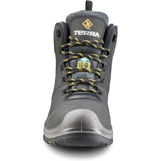 Terra Women's Findlay 6" Composite Toe Waterproof Work Boot- Black- 839LBK - Overlook Boots