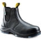Terra Men's Murphy 6" Composite Toe Pull On Waterproof Safety Work Boot -Black- R4NRBK 3 / Wide / Black - Overlook Boots