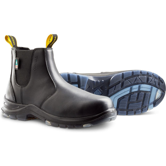 Terra Men's Murphy 6" Composite Toe Pull On Waterproof Safety Work Boot -Black- R4NRBK - Overlook Boots