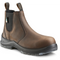 Terra Men's Murphy 6" Composite Toe Waterproof Pull On Safety Work Boot- Brown- R4NRDB 3 / Wide / Brown - Overlook Boots